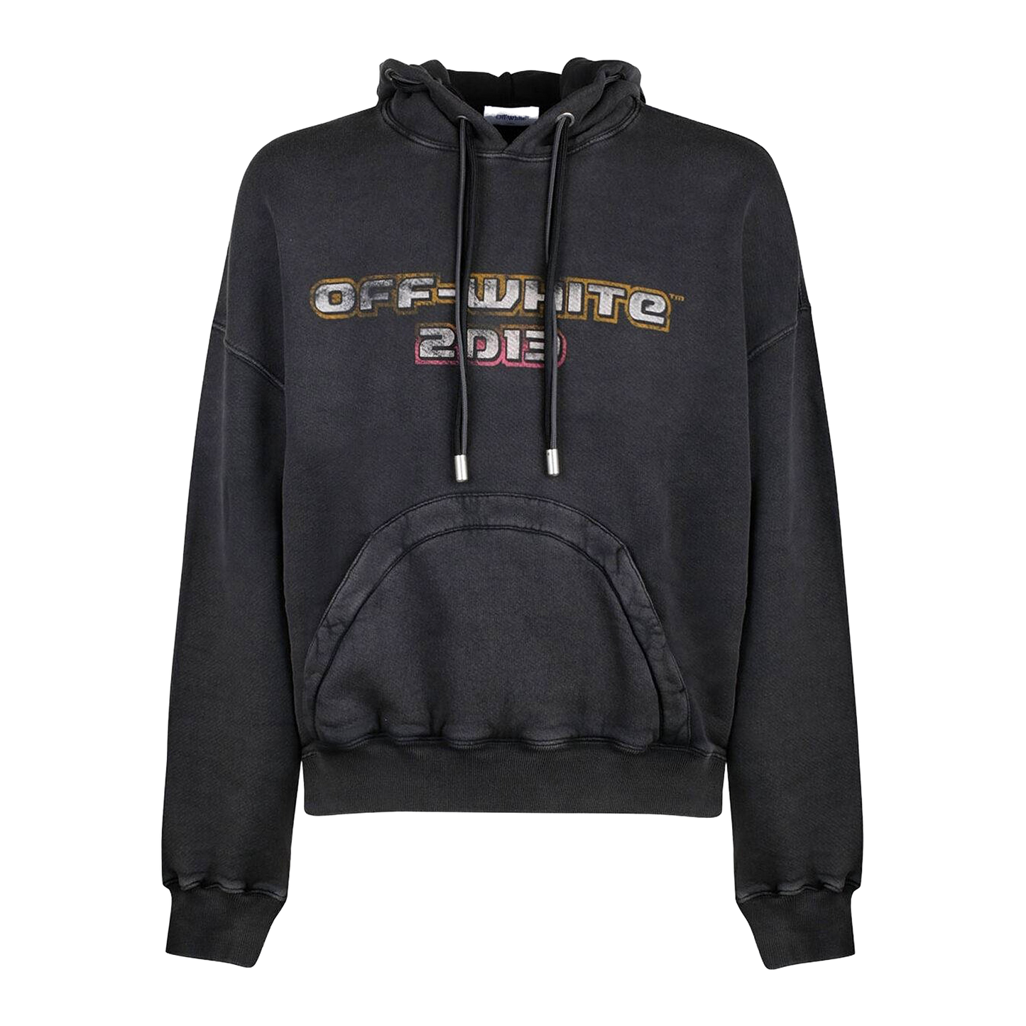 Buzo Tipo Hoodie Negro Off-White Digit Bacchus