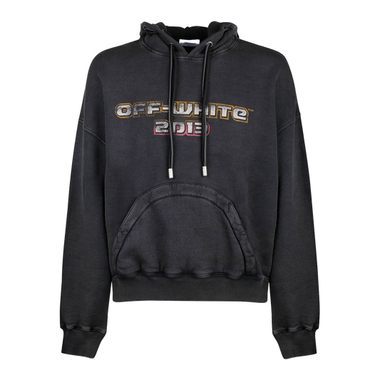 Buzo Tipo Hoodie Negro Off-White Digit Bacchus