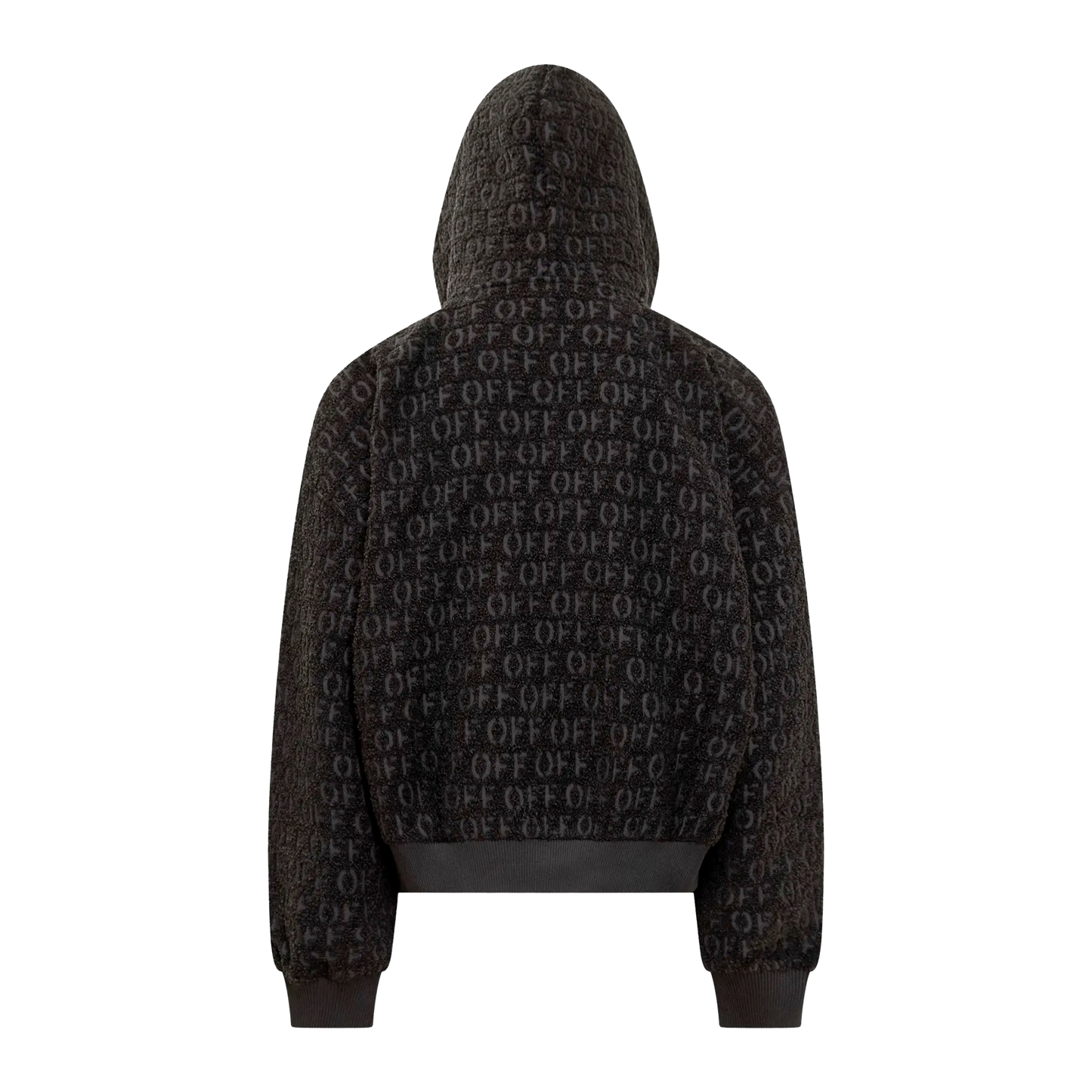 Buzo Tipo Hoodie Negro Off-White Off Multilogo