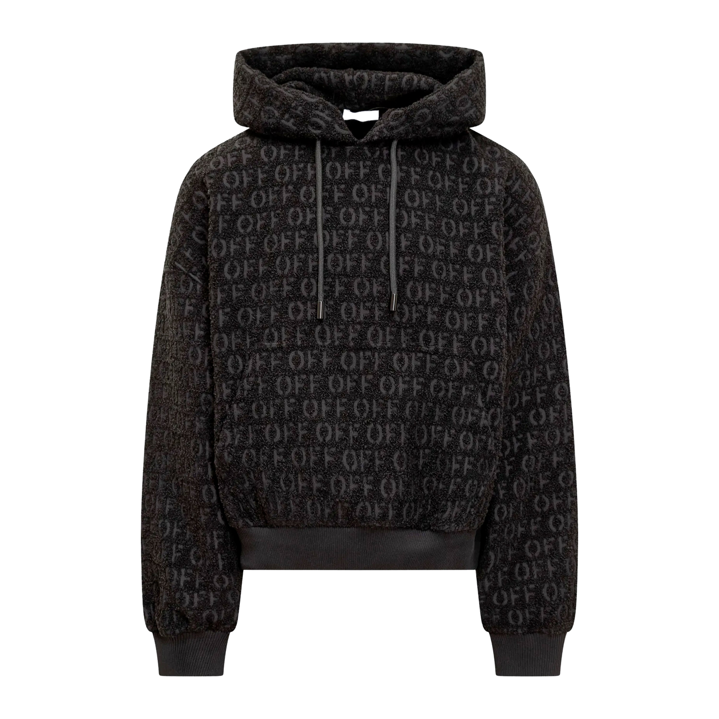 Buzo Tipo Hoodie Negro Off-White Off Multilogo
