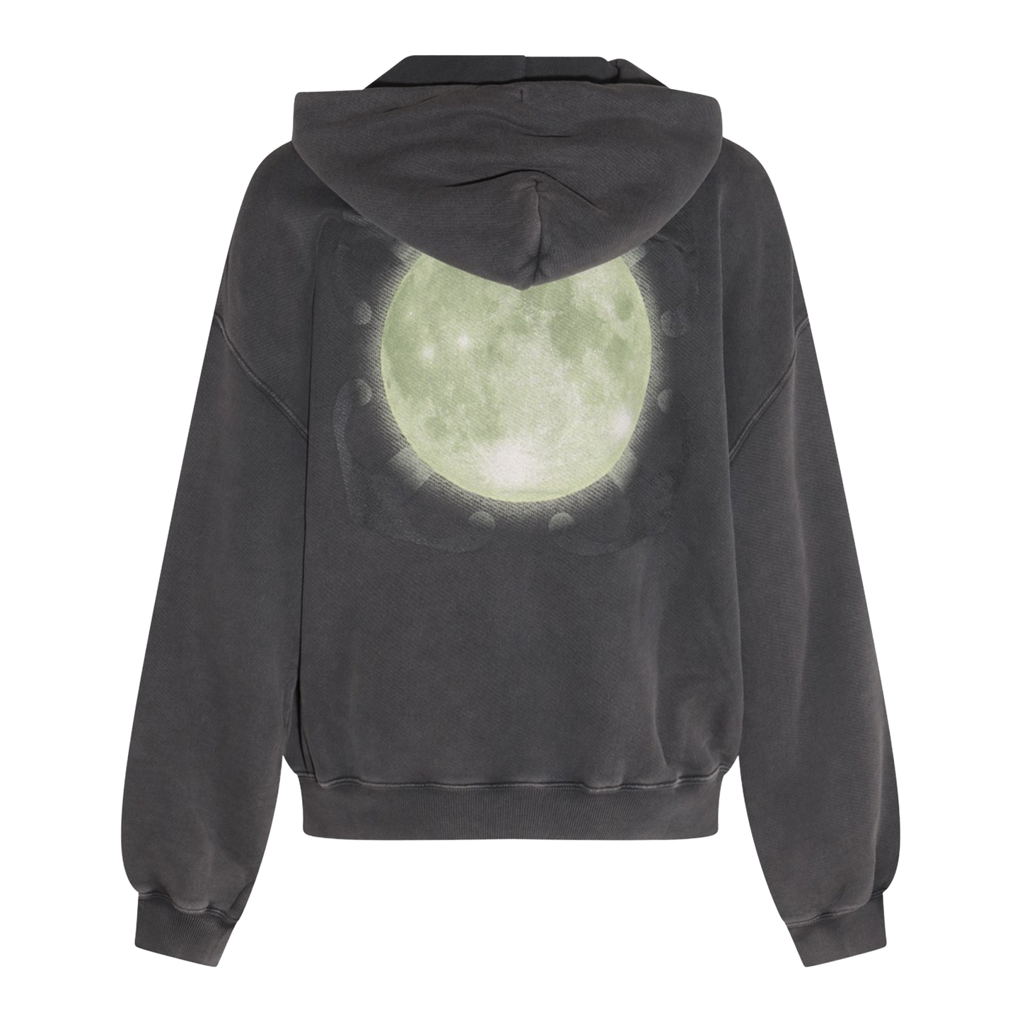 Buzo Tipo Hoodie Negro Off-White Super Moon