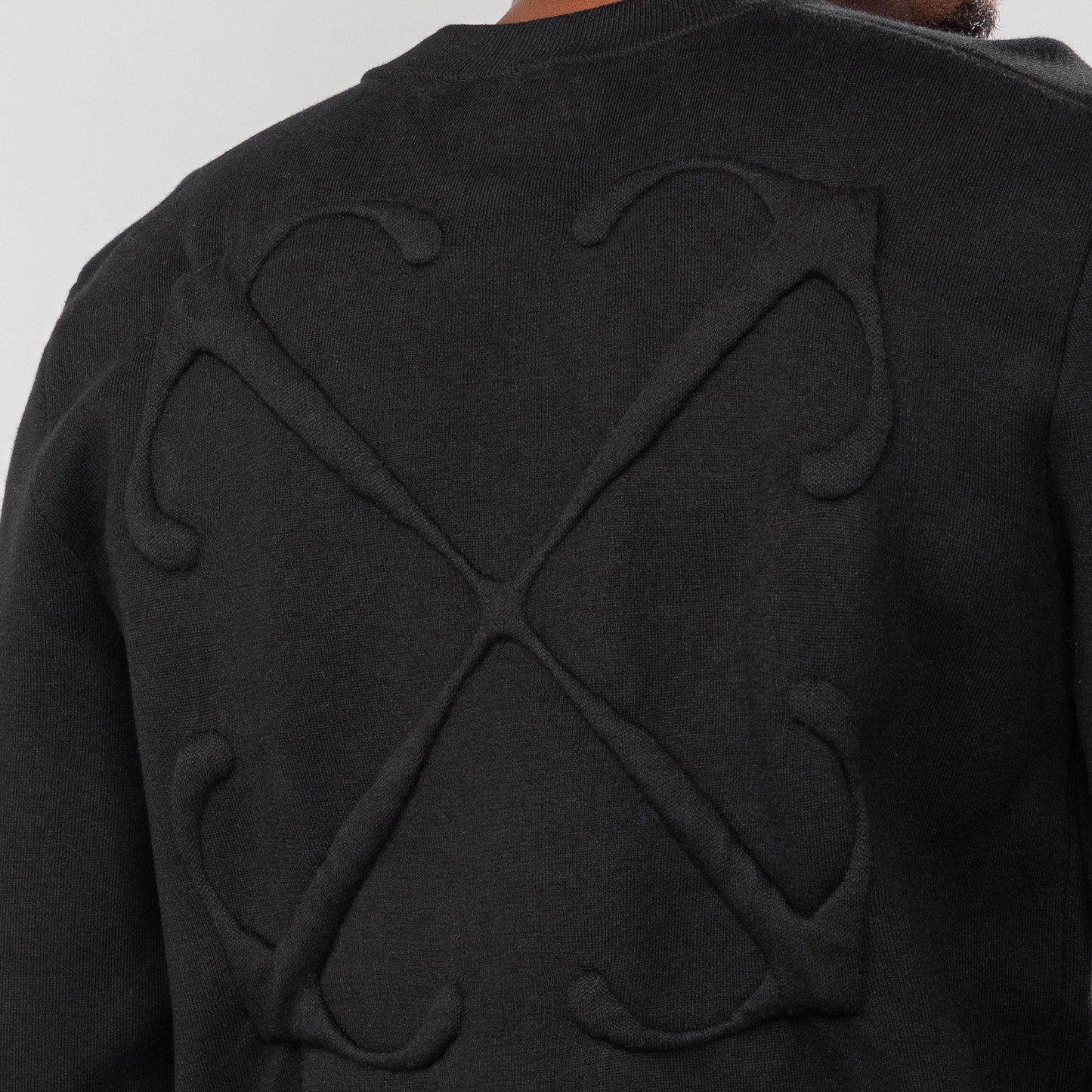 Suéter Negro Off-White 3D Arrow