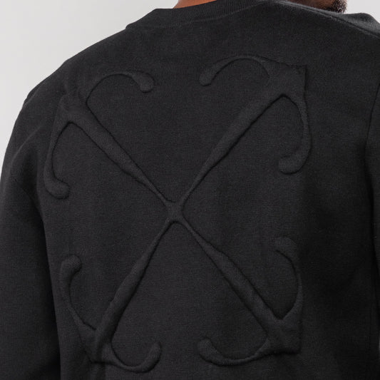 Suéter Negro Off-White 3D Arrow