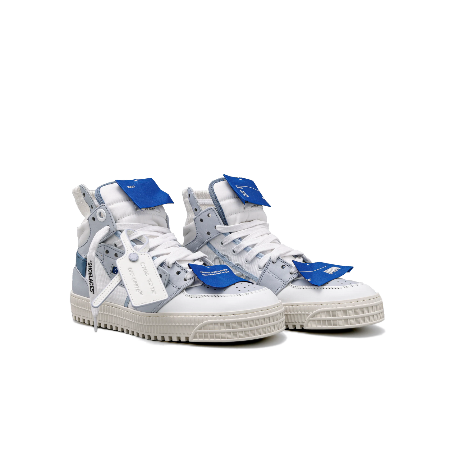 Sneakers Azules Off-White High Top Off Court 3.0