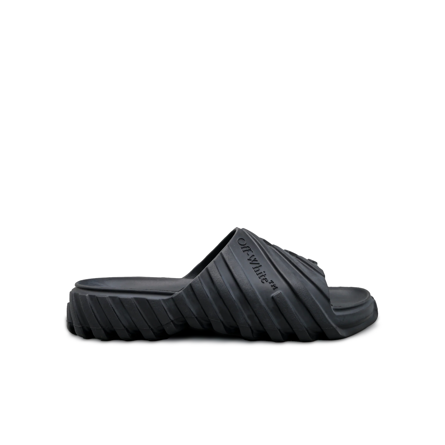 Sandalias Negras Off-White Exploration