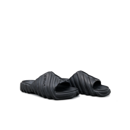 Sandalias Negras Off-White Exploration