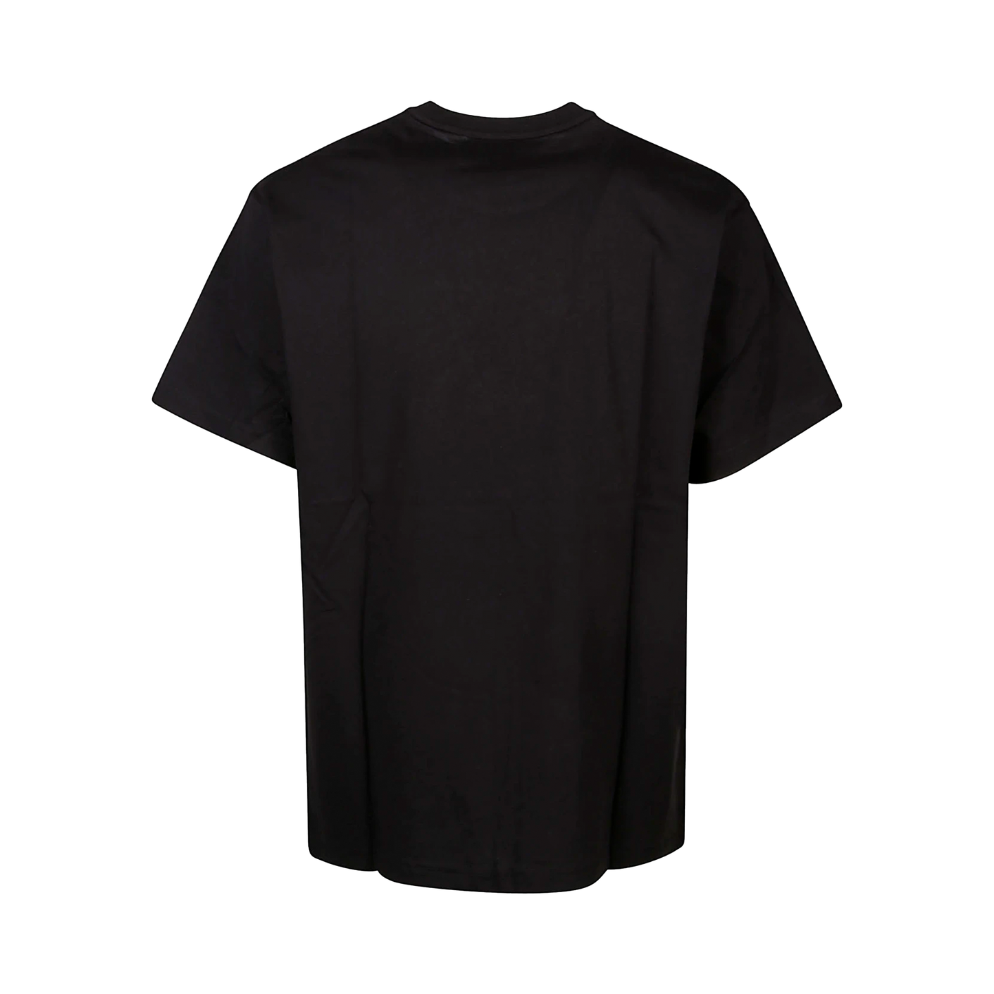 Camiseta Negra Versace Jeans Couture Logo Multicolor