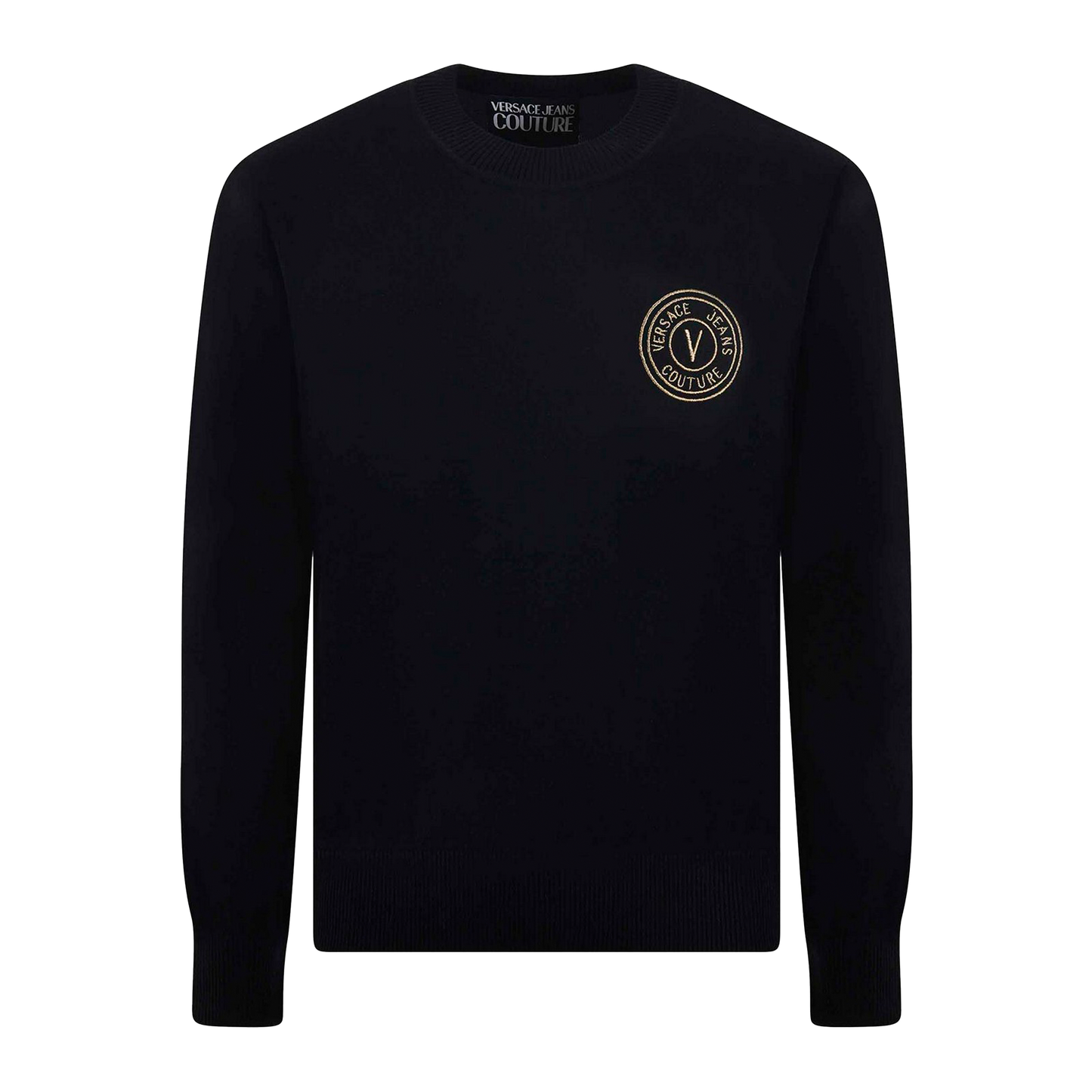Buzo Negro Versace Jeans Couture Logo