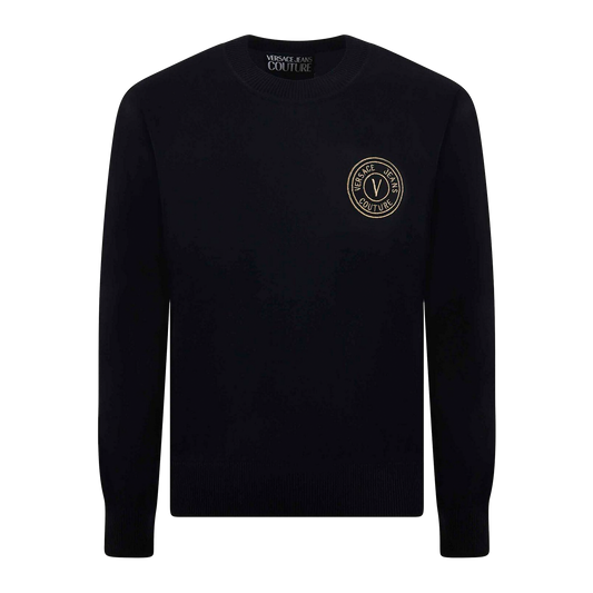 Buzo Negro Versace Jeans Couture Logo