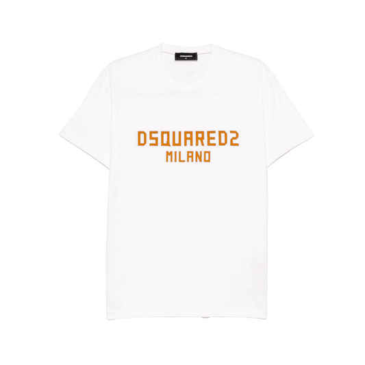 Camiseta Blanca Dsquared2 Milano Logo