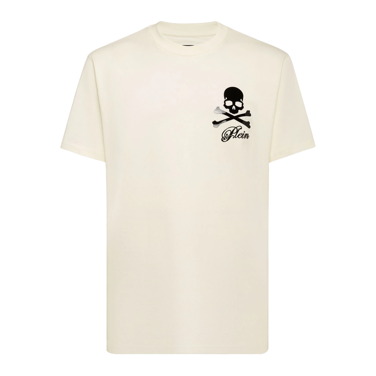 Camiseta Beige Philipp Plein Skull & Bones