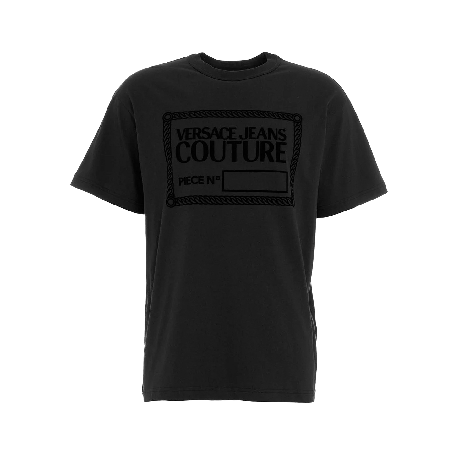 Camiseta Negra Versace Jeans Couture Logo