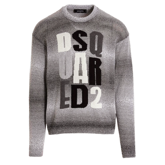 Suéter Gris Dsquared2 Logo