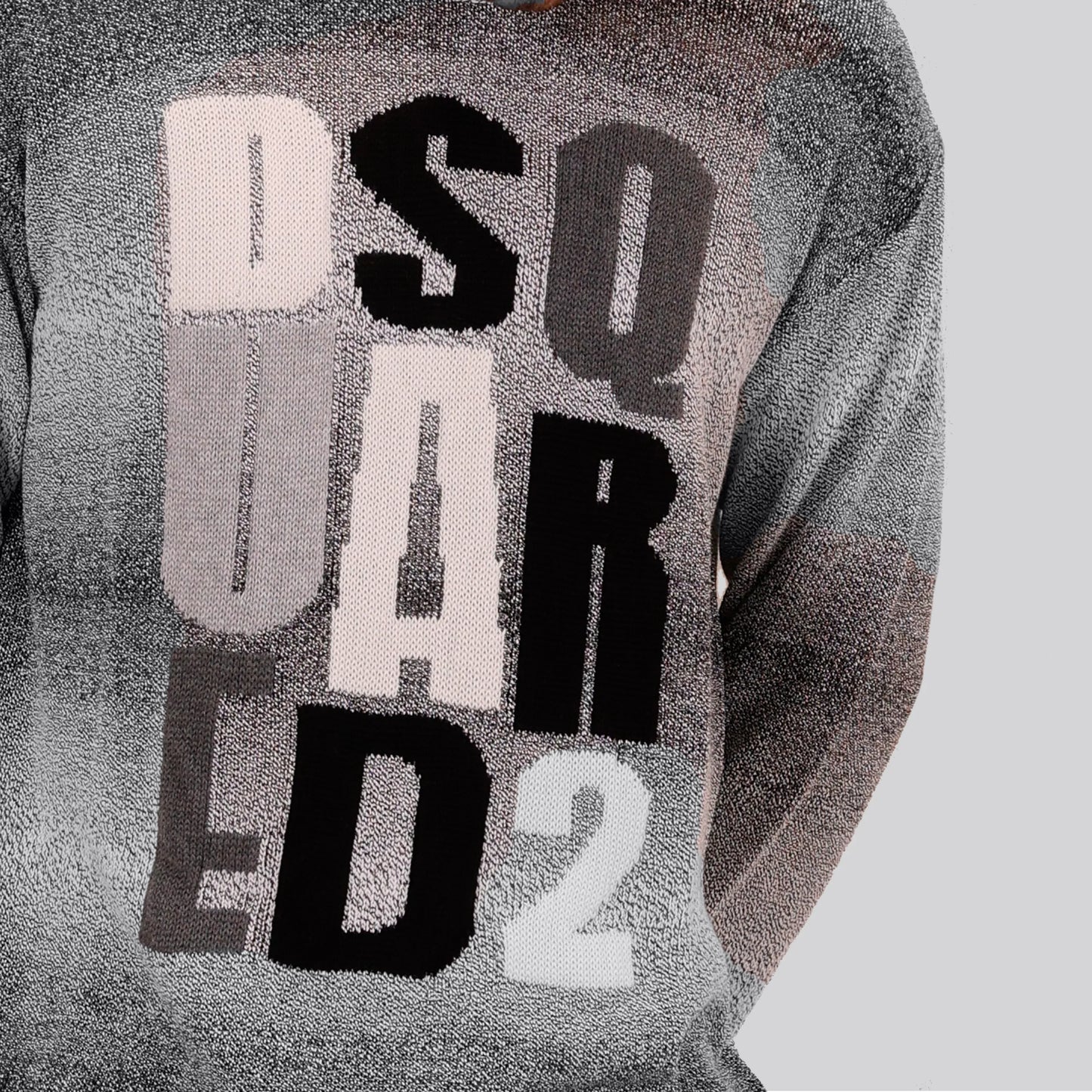 Suéter Gris Dsquared2 Logo