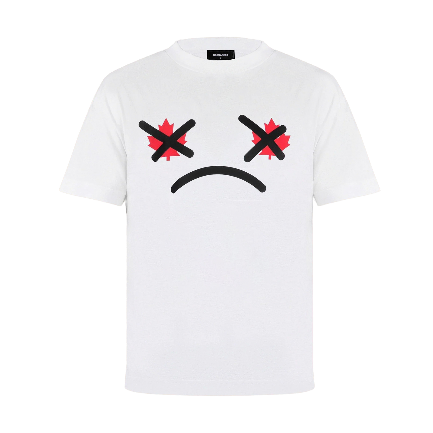 Camiseta Blanca Dsquared2 Graphic X