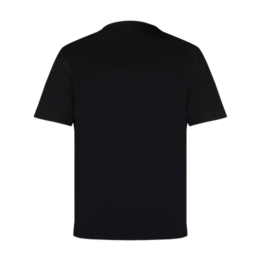 Camiseta Negra Dsquared2 Dsq2 Leaf