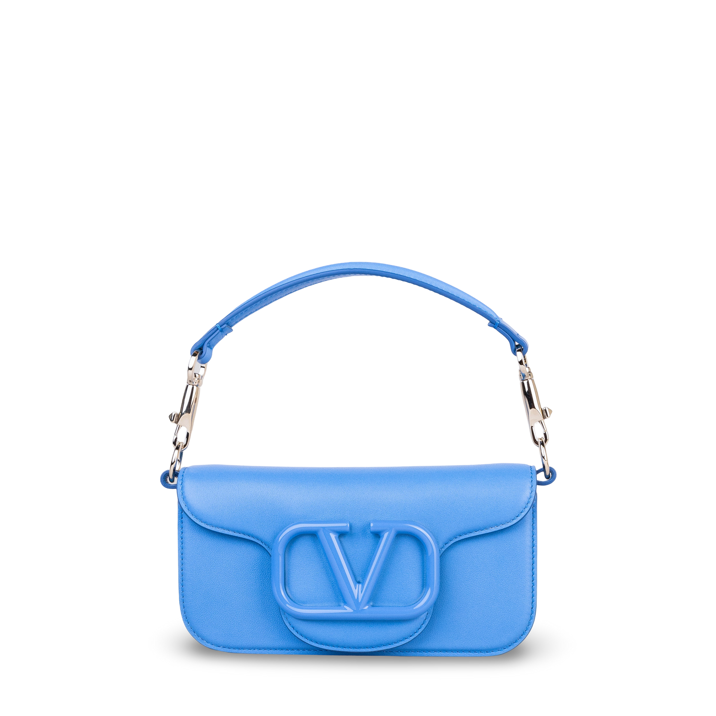 Cartera Azul Valentino Vlogo Shoulder