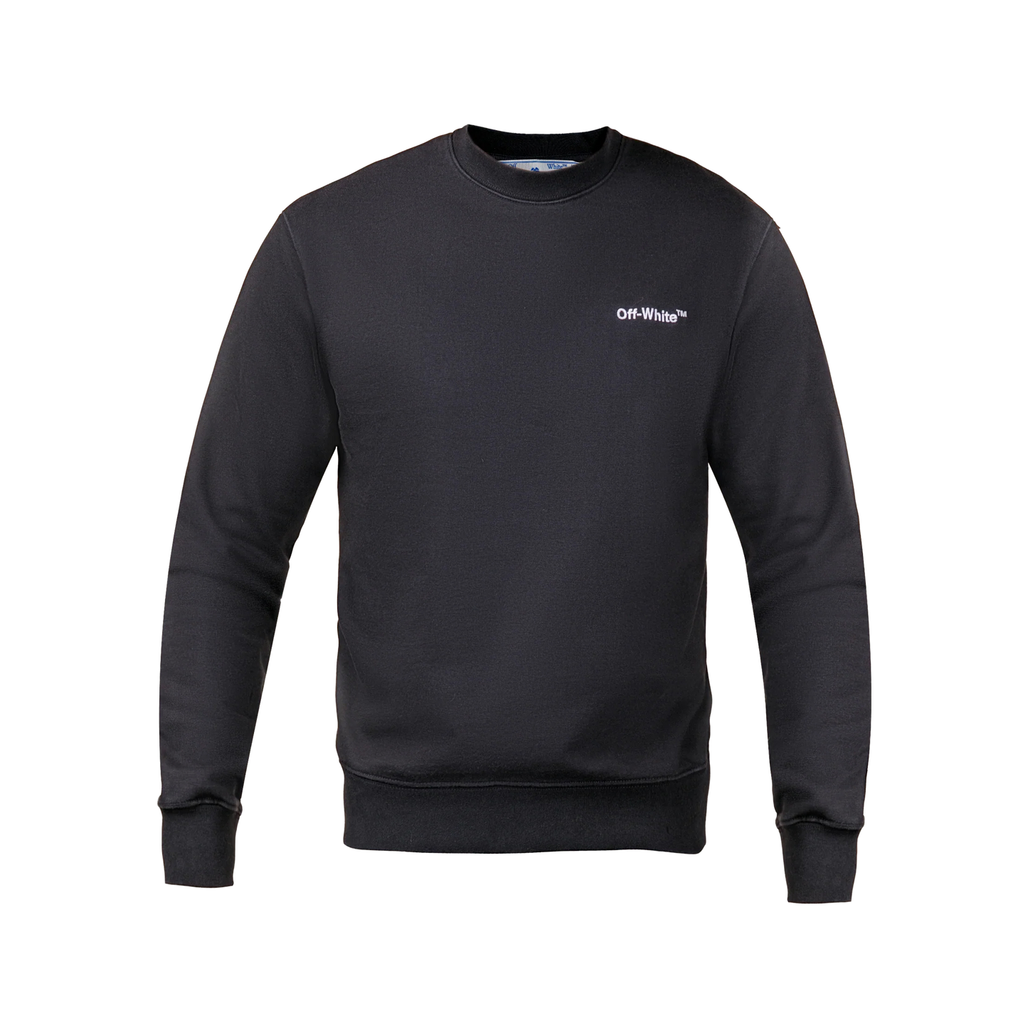 Buzo Logo Off-White Negro