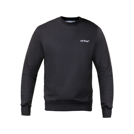 Buzo Logo Off-White Negro
