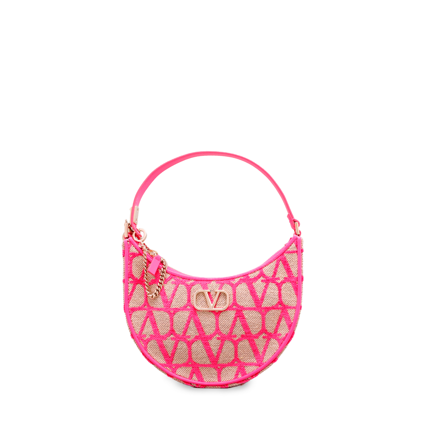 Cartera Rosada Valentino Vlogo Signature