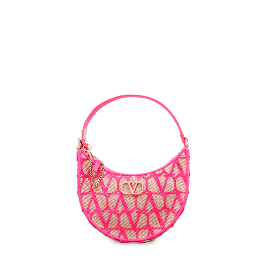 Cartera Rosada Valentino Vlogo Signature