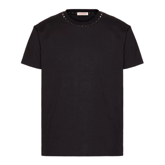 Camiseta Negra Valentino Rockstuds