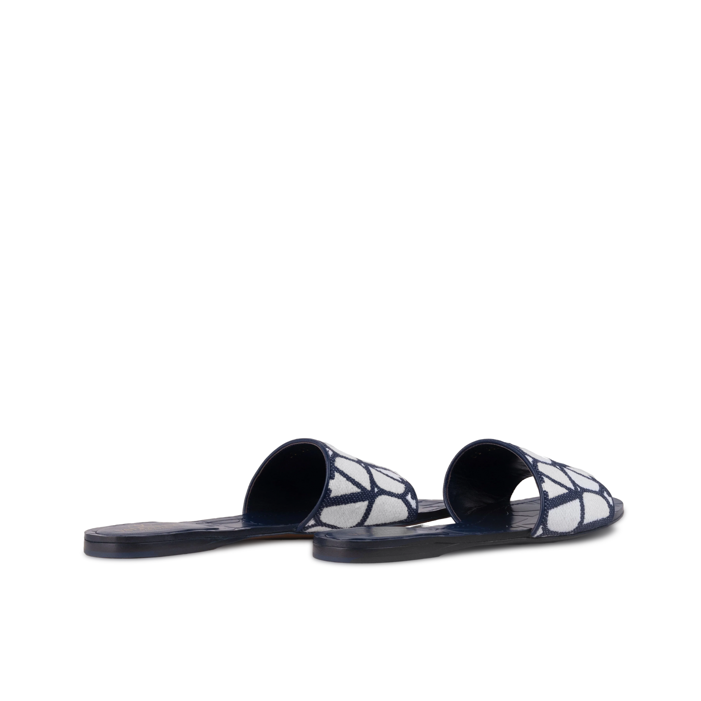 Sandalias Blancas Valentino Blue Vlogo