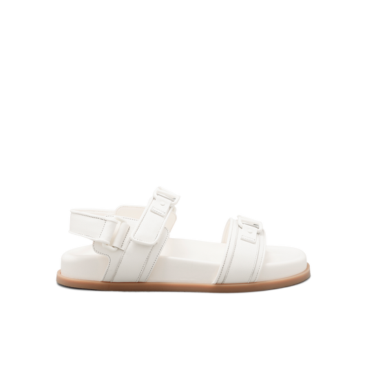 Sandalias Blanco Valentino Vplaque