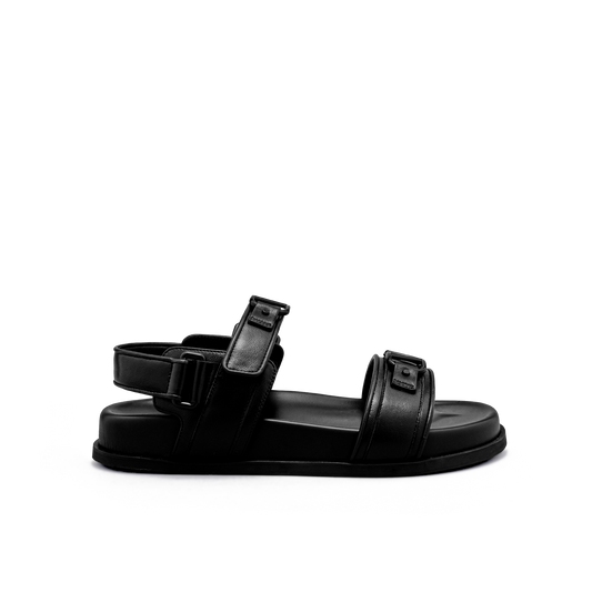 Sandalias Negro Valentino Vplaque
