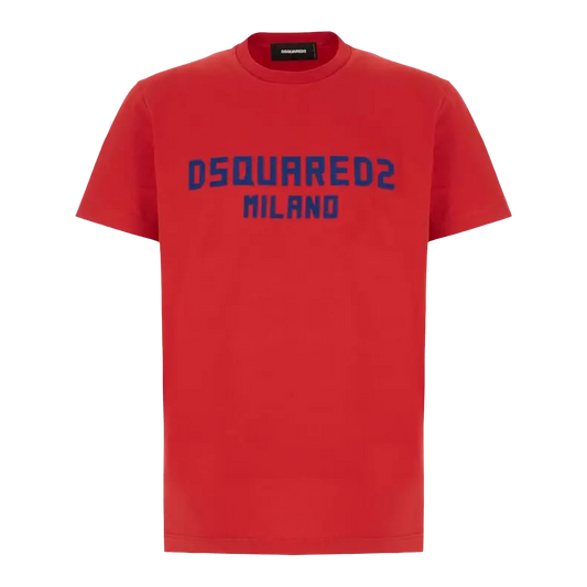 Camiseta Roja Dsquared2 Milano