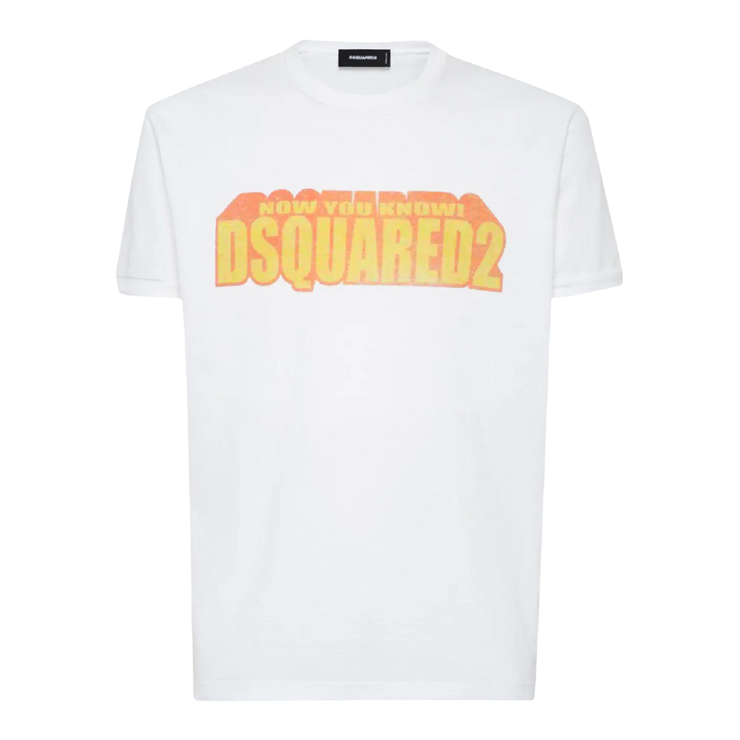 Camiseta Blanca Dsquared2 Slogan