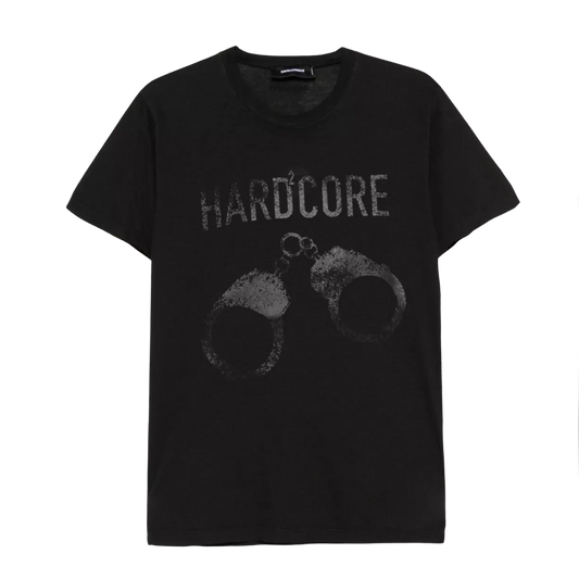 Camiseta Negra Dsquared2 Handcuffs