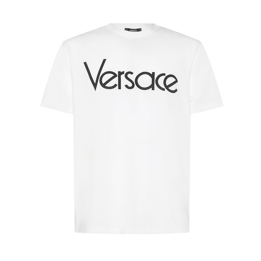 Camiseta Blanca Versace Logo