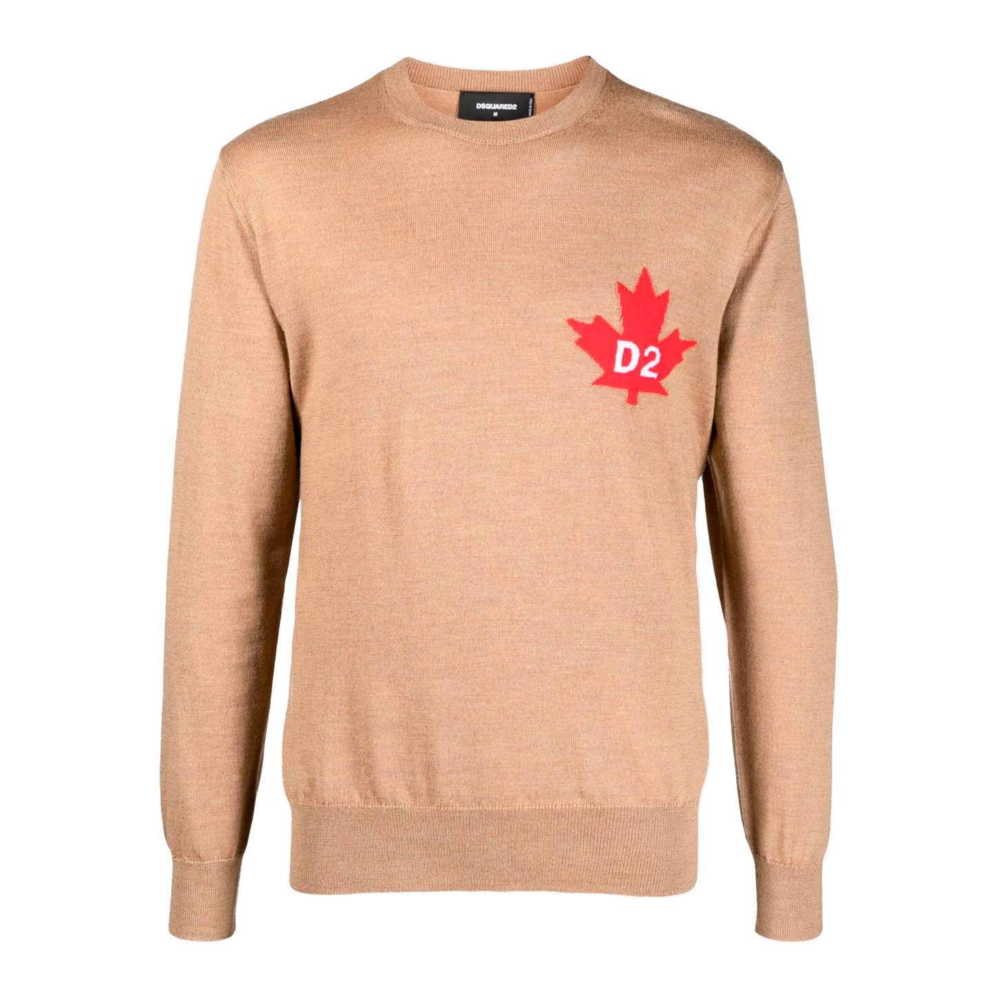 Suéter Beige Dsquared2 D2 Leaf