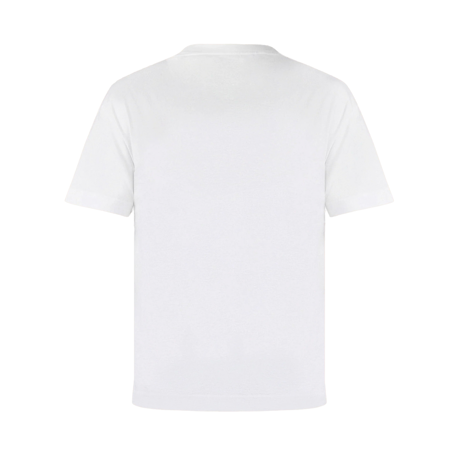 Camiseta Blanca Dsquared2 Orange Logo Print