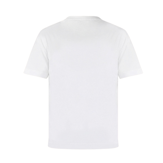 Camiseta Blanca Dsquared2 Orange Logo Print
