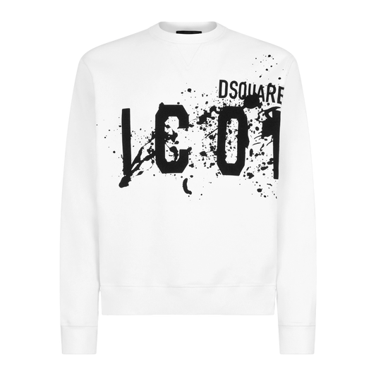 Buzo Blanco Dsquared2 Icon Graffity
