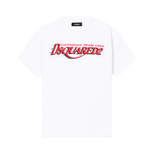 Camiseta Blanca Dsquared2 Canadian Team