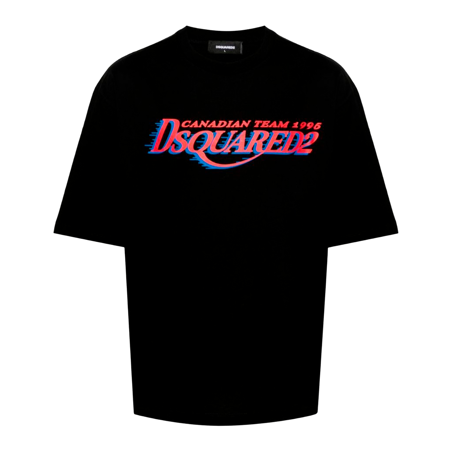 Camiseta Negra Dsquared2 Canadian Team
