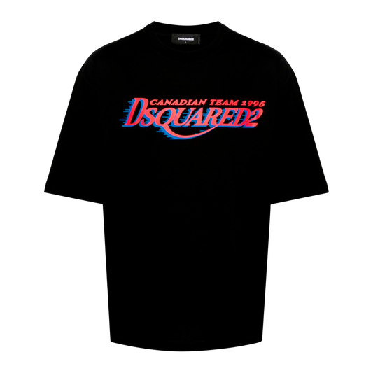Camiseta Negra Dsquared2 Canadian Team