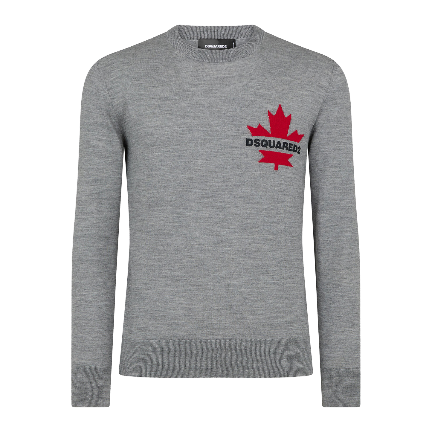 Buzo Gris Dsquared2 Leaf Logo