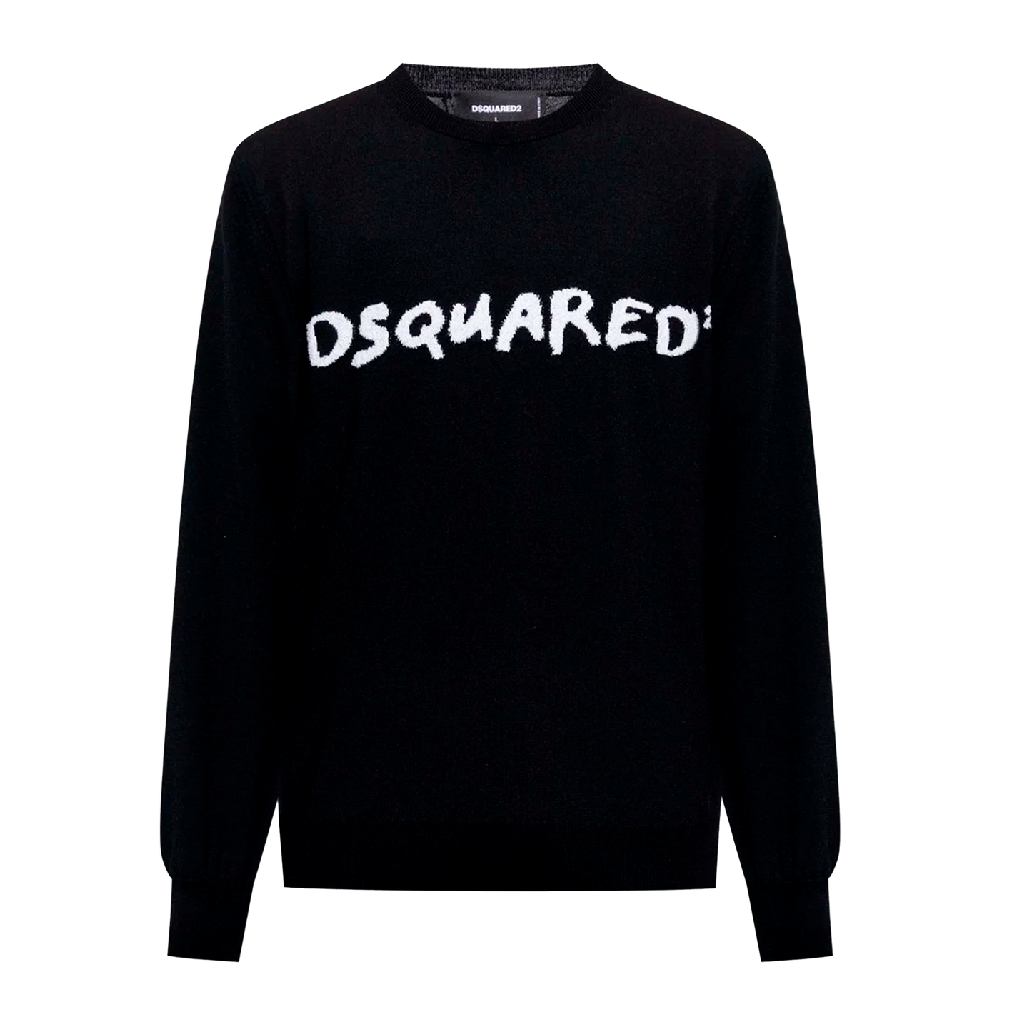 Suéter Negro Dsquared2 Logo