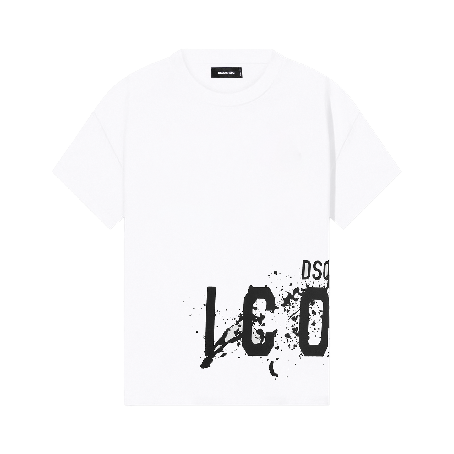 Camiseta Blanca Dsquared2 Icon Graffity