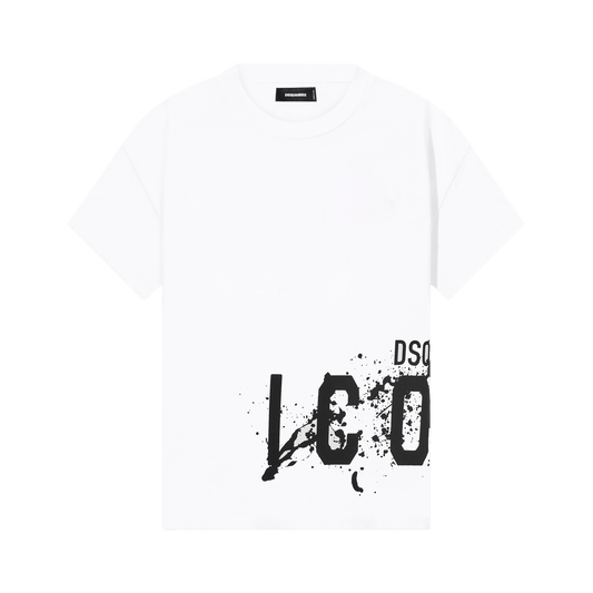 Camiseta Blanca Dsquared2 Icon Graffity