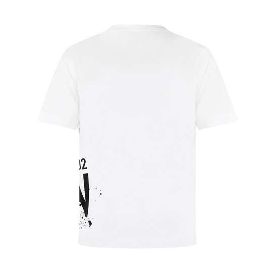 Camiseta Blanca Dsquared2 Icon Graffity