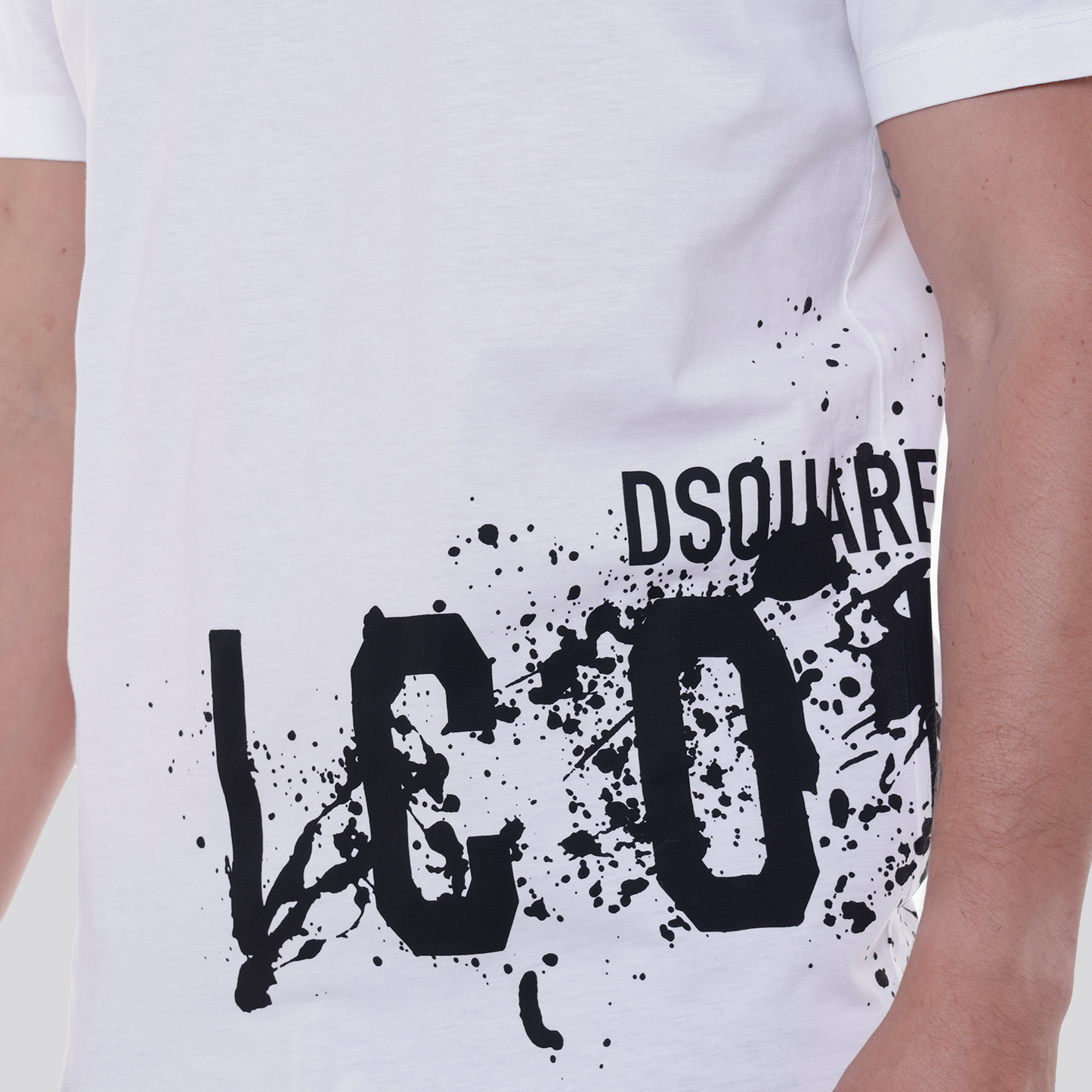 Camiseta Blanca Dsquared2 Icon Graffity