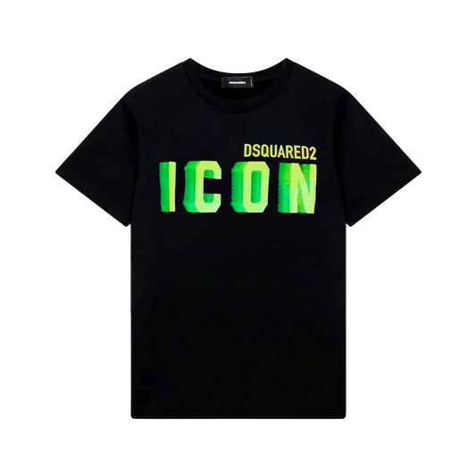 Camiseta Negra Dsquared2 Icon