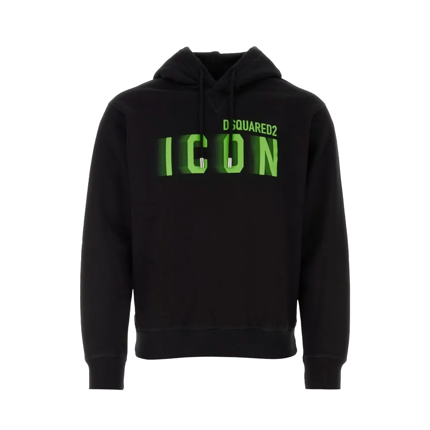 Buzo Tipo Hoodie Negro Dsquared2 Verde Icon