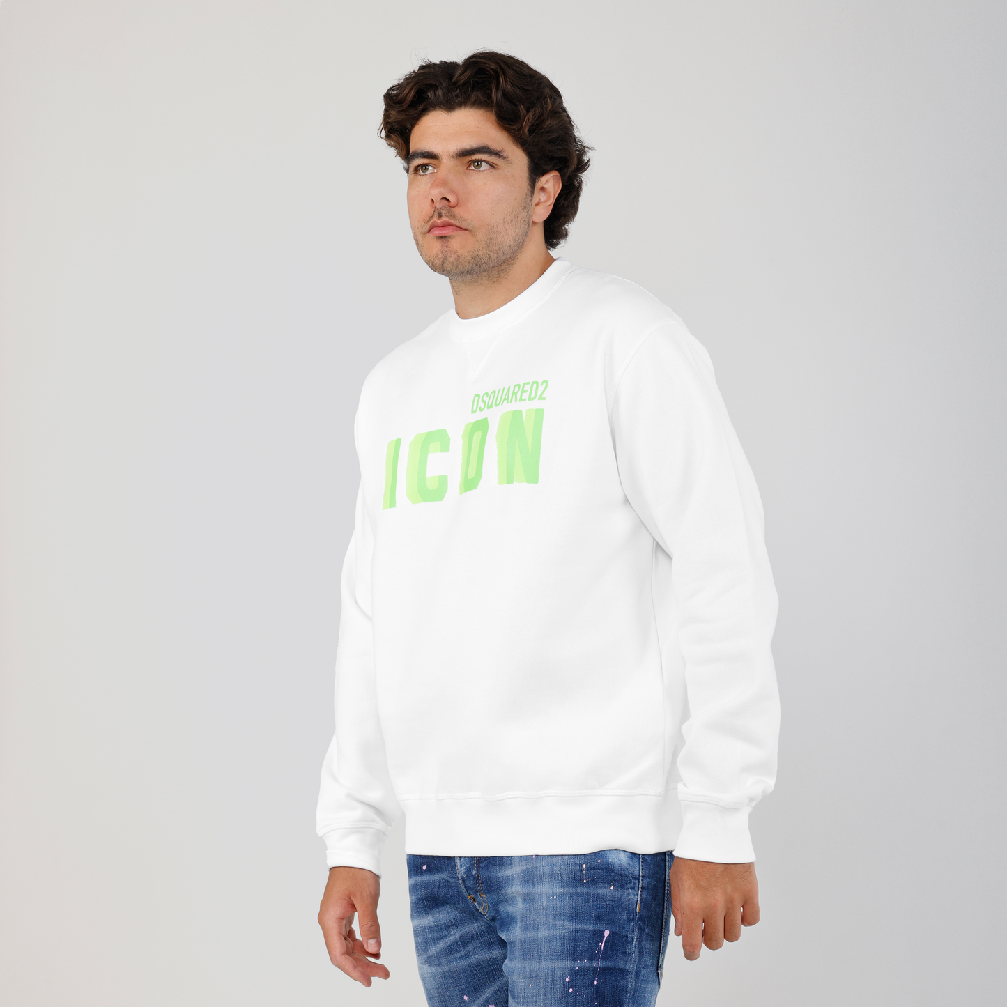 Buzo Blanco Dsquared2 Verde Icon