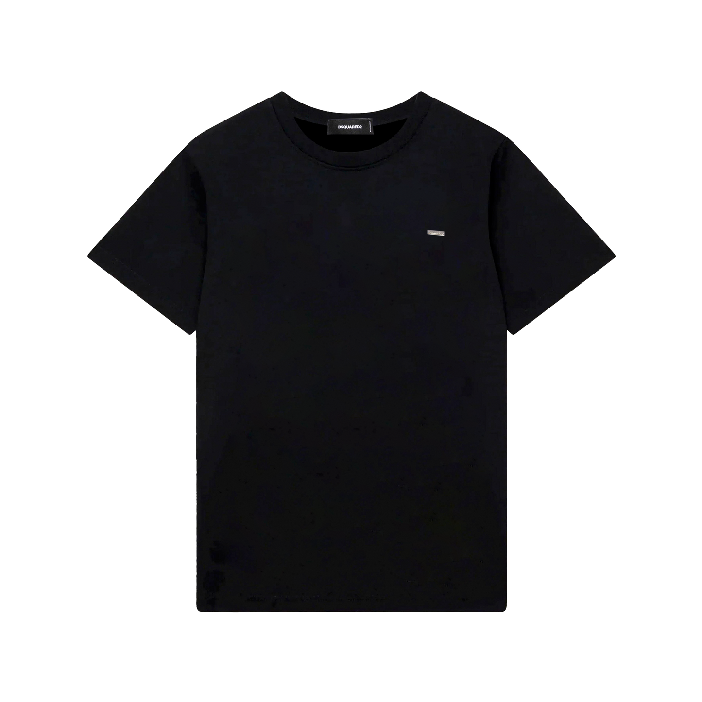 Camiseta Negra Dsquared2 Basic Plaque